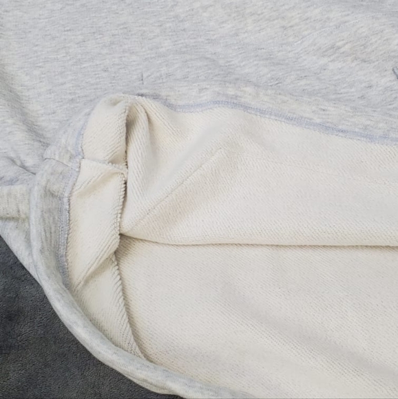 Adidas Hoodie Sport Open Hem White/LIGHT GREY  Size M Men's - Picture 8 of 16